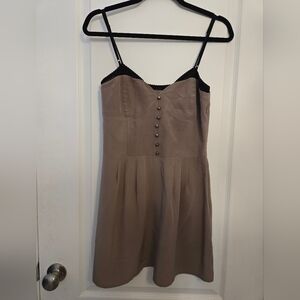 🪅 DOLCE VITA woman 100 %  silk Audrina Mini spaghetti strap Dress